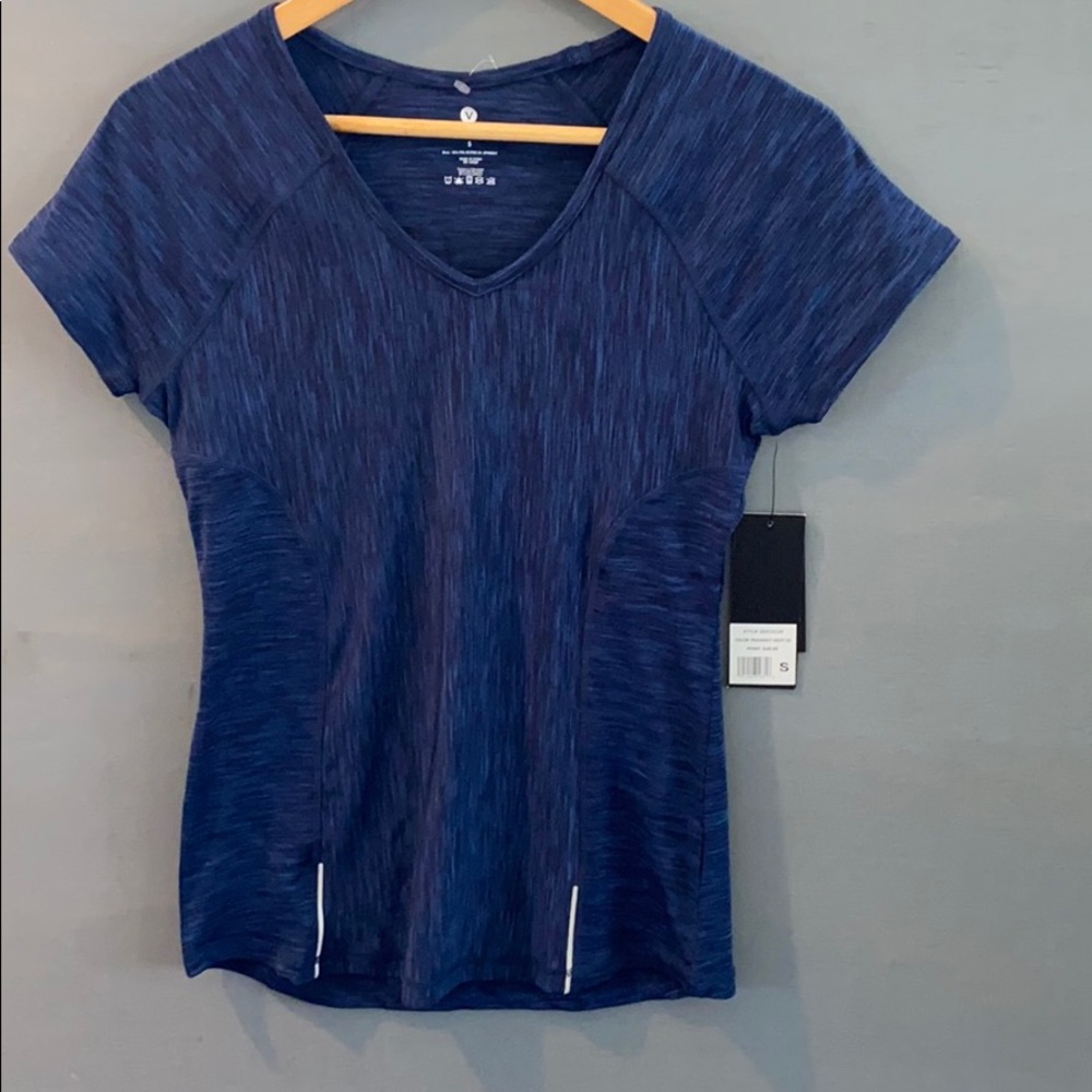 NWT Velocity shirt blue size small